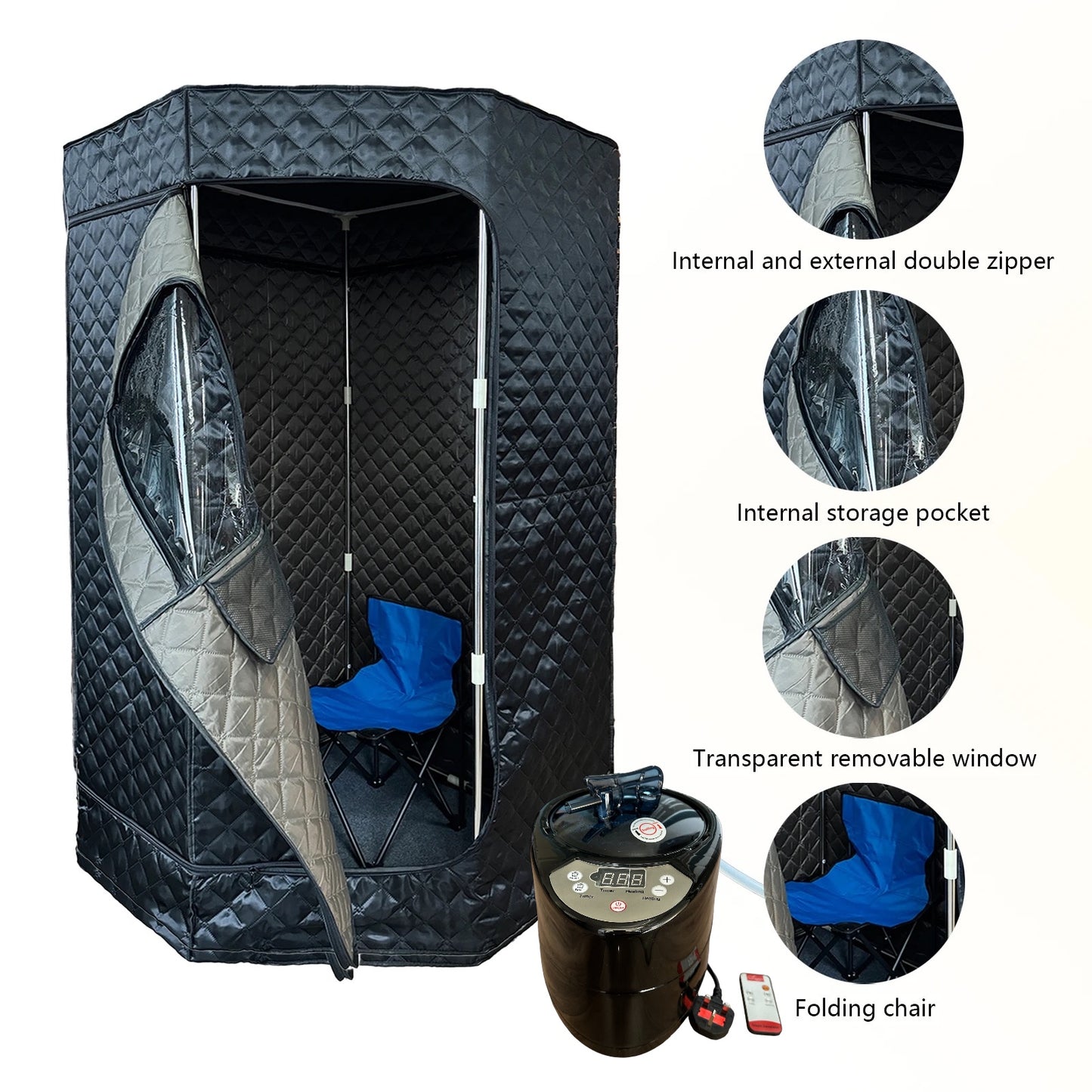 ICEBERG Hot Recovery Large Portable Sauna Tent