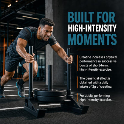 ICEVIT Creatine Monohydrate Tablets: High-intensity exercise information with 3g daily creatine condition